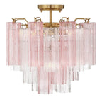 Crystorama ADD-300-AG-SP_CEILING Aged Brass Addis 4 Light Aged Brass Semi Flush Mount Image 5
