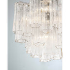 Crystorama ADD-300-CH-CL Polished Chrome Addis 4 Light Polished Chrome Chandelier Image 2