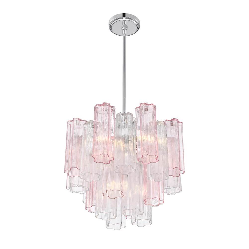 Crystorama ADD-300-CH-SP Polished Chrome Addis 4 Light Polished Chrome Mini Chandelier Image 5