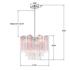 Crystorama ADD-300-CH-SP Polished Chrome Addis 4 Light Polished Chrome Mini Chandelier Image 2