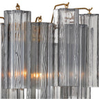 Crystorama ADD-302-AG-SM Aged Brass Addis 2 Light Aged Brass Sconce Image 5