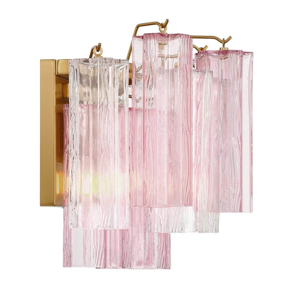 Crystorama ADD-302-AG-SP Aged Brass Addis 2 Light Aged Brass Sconce Image 6