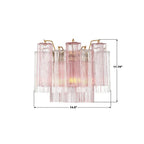Crystorama ADD-302-AG-SP Aged Brass Addis 2 Light Aged Brass Sconce Image 3