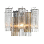 Crystorama Addis 2 Light Aged Brass Wall Mount