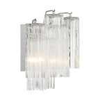 Crystorama ADD-302-CH-CL Polished Chrome Addis 2 Light Polished Chrome Wall Mount Image 2