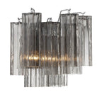 Crystorama ADD-302-CH-SM Polished Chrome Addis 2 Light Polished Chrome Wall Mount Image 3