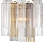 Crystorama ADD-303-AG-AU Aged Brass Addis 2 Light Aged Brass Sconce Image 3