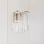 Crystorama ADD-303-AG-CL Aged Brass Addis 2 Light Aged Brass Sconce Image 2