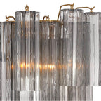 Crystorama ADD-303-AG-SM Aged Brass Addis 2 Light Aged Brass Sconce Image 5