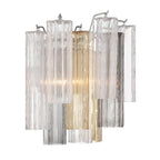 Crystorama ADD-303-CH-AU Polished Chrome Addis 2 Light Polished Chrome Sconce Image 5
