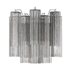 Crystorama Addis 2 Light Aged Brass Sconce