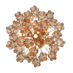 Crystorama ADD-306-AG-AM Aged Brass Addis 6 Light Aged Brass Chandelier Image 3