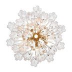 Crystorama ADD-306-AG-CL Aged Brass Addis 6 Light Aged Brass Chandelier Image 3