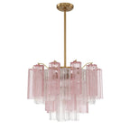 Crystorama Addis 6 Light Aged Brass Chandelier