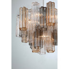 Crystorama ADD-306-CH-AU Polished Chrome Addis 6 Light Polished Chrome Chandelier Image 2