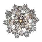 Crystorama ADD-306-CH-SM Polished Chrome Addis 6 Light Polished Chrome Chandelier Image 3