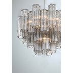 Crystorama ADD-306-CH-SM Polished Chrome Addis 6 Light Polished Chrome Chandelier Image 2
