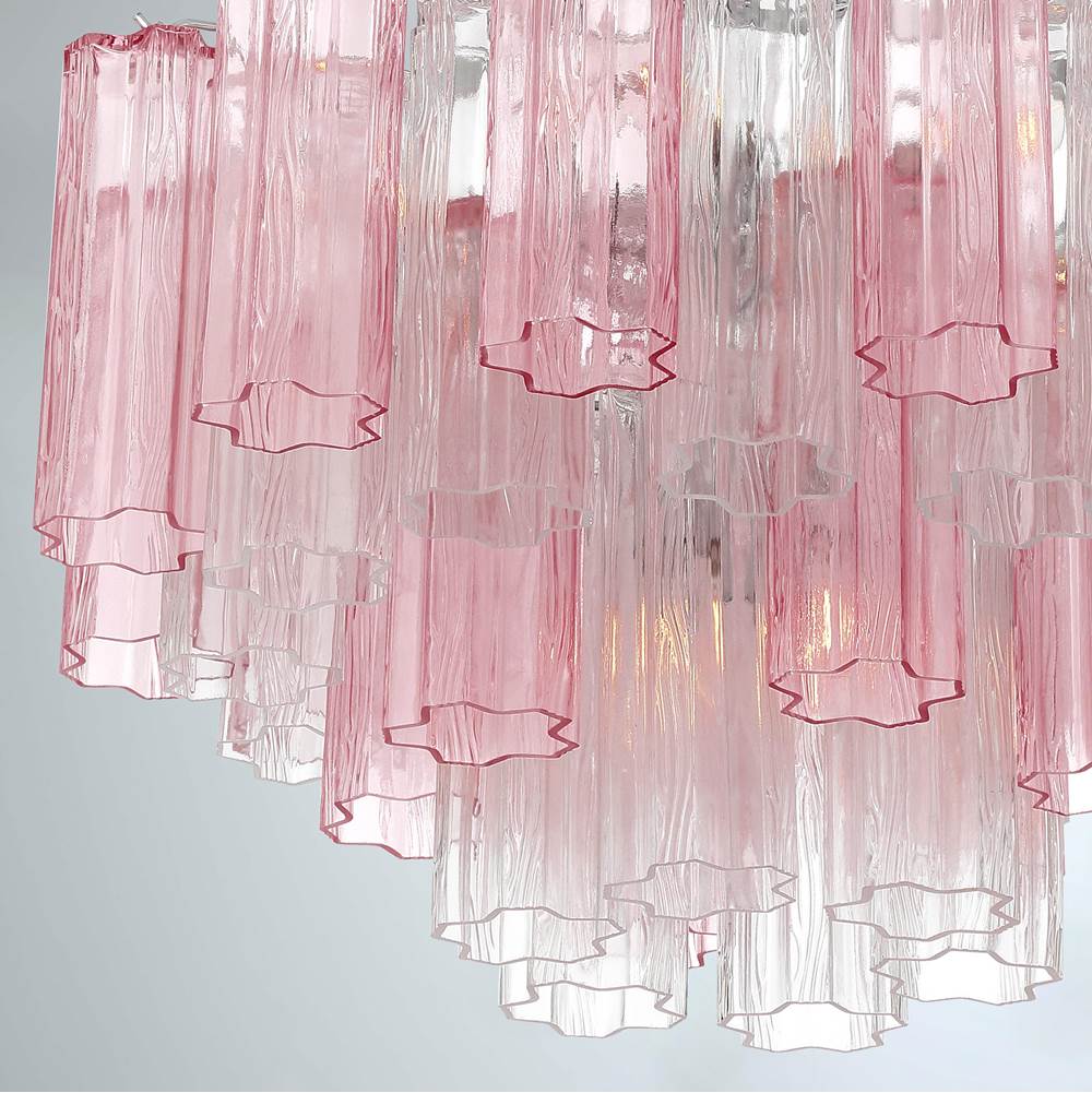 Crystorama ADD-306-CH-SP Polished Chrome Addis 6 Light Polished Chrome Chandelier Image 4