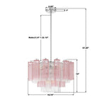 Crystorama ADD-306-CH-SP Polished Chrome Addis 6 Light Polished Chrome Chandelier Image 2