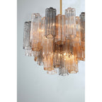 Crystorama ADD-308-AG-AU Aged Brass Addis 9 Light Aged Brass Chandelier Image 2