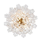 Crystorama ADD-308-AG-CL Aged Brass Addis 9 Light Aged Brass Chandelier Image 3