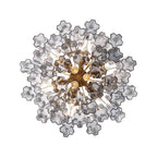 Crystorama ADD-308-AG-SM Aged Brass Addis 9 Light Aged Brass Chandelier Image 6