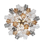 Crystorama ADD-308-CH-AU Polished Chrome Addis 9 Light Polished Chrome Chandelier Image 3
