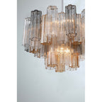 Crystorama ADD-308-CH-AU Polished Chrome Addis 9 Light Polished Chrome Chandelier Image 2