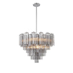 Crystorama Addis 12 Light Aged Brass Chandelier
