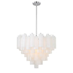 Crystorama Addis 12 Light Aged Brass Chandelier