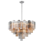 Crystorama Addis 16 Light Aged Brass Chandelier