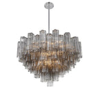 Crystorama ADD-316-CH-SM Polished Chrome Addis 16 Light Polished Chrome Chandelier Image 4