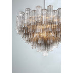 Crystorama ADD-316-CH-SM Polished Chrome Addis 16 Light Polished Chrome Chandelier Image 2