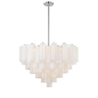 Crystorama Addis 16 Light Aged Brass Chandelier