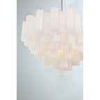Crystorama ADD-316-CH-WH Polished Chrome Addis 16 Light Polished Chrome Chandelier Image 2
