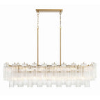 Crystorama ADD-317-AG-CL Aged Brass Addis 14 Light Aged Brass Chandelier Image 1