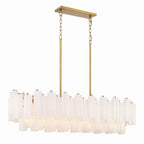 Crystorama Addis 14 Light Aged Brass Chandelier