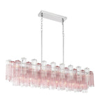 Crystorama ADD-317-CH-SP Polished Chrome Addis 14 Light Polished Chrome Linear Chandelier Image 6