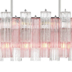Crystorama ADD-317-CH-SP Polished Chrome Addis 14 Light Polished Chrome Linear Chandelier Image 5