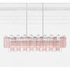 Crystorama ADD-317-CH-SP Polished Chrome Addis 14 Light Polished Chrome Linear Chandelier Image 4