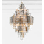 Crystorama ADD-319-AG-AU Aged Brass Addis 20 Light Aged Brass Chandelier Image 2