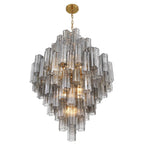 Crystorama ADD-319-AG-SM Aged Brass Addis 20 Light Aged Brass Chandelier Image 5