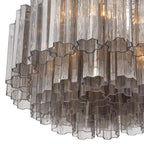 Crystorama ADD-321-AG-SM Aged Brass Addis 7 Light Aged Brass Flush Mount Image 5