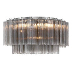 Crystorama ADD-321-CH-SM Polished Chrome Addis 7 Light Polished Chrome Flush Mount Image 5