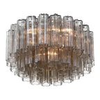 Crystorama ADD-321-CH-SM Polished Chrome Addis 7 Light Polished Chrome Flush Mount Image 4