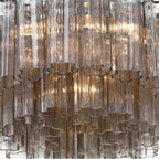 Crystorama ADD-321-CH-SM Polished Chrome Addis 7 Light Polished Chrome Flush Mount Image 3