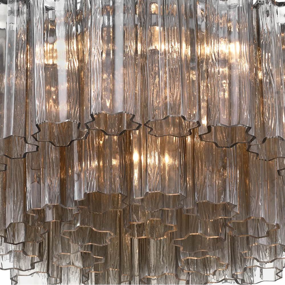 Crystorama ADD-321-CH-SM Polished Chrome Addis 7 Light Polished Chrome Flush Mount Image 3
