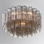 Crystorama ADD-321-CH-SM Polished Chrome Addis 7 Light Polished Chrome Flush Mount Image 2