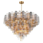 Crystorama ADD-327-AG-AU Aged Brass Addis 49'' Aged Brass Chandelier Image 6