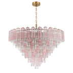 Crystorama Addis 49'' Aged Brass Chandelier